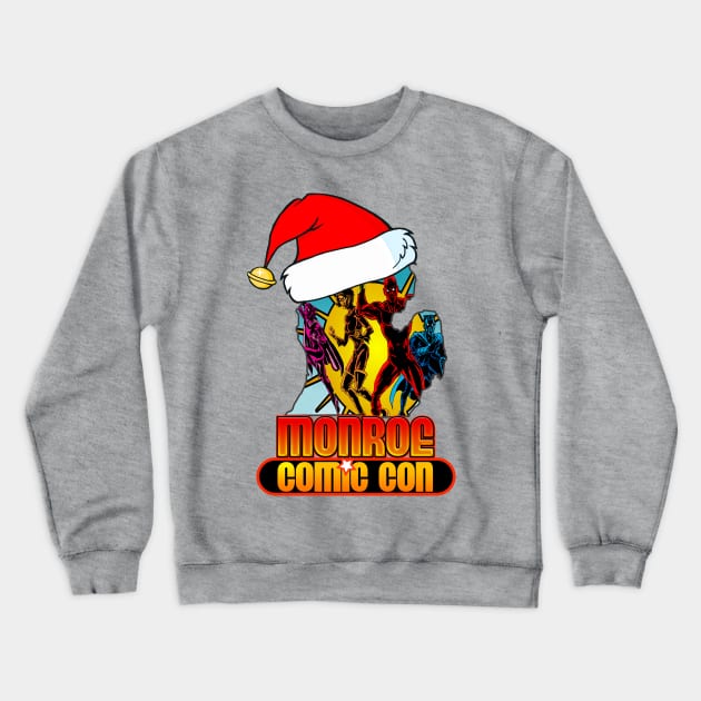 Monroe Comic-Con Christmas Tee Crewneck Sweatshirt by gpill22